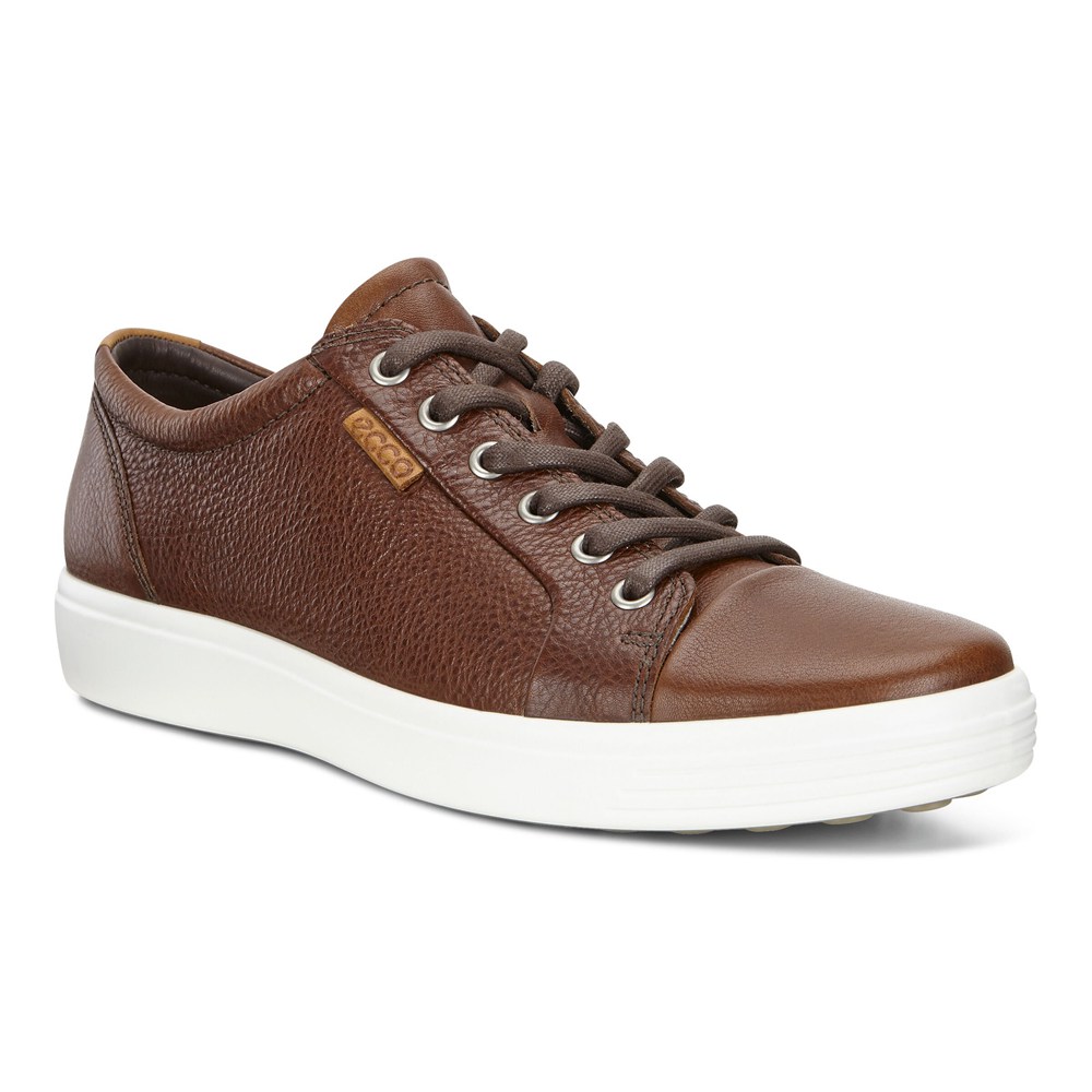 Tenis Hombre - ECCO Soft 7S - Marrom - BHX945678